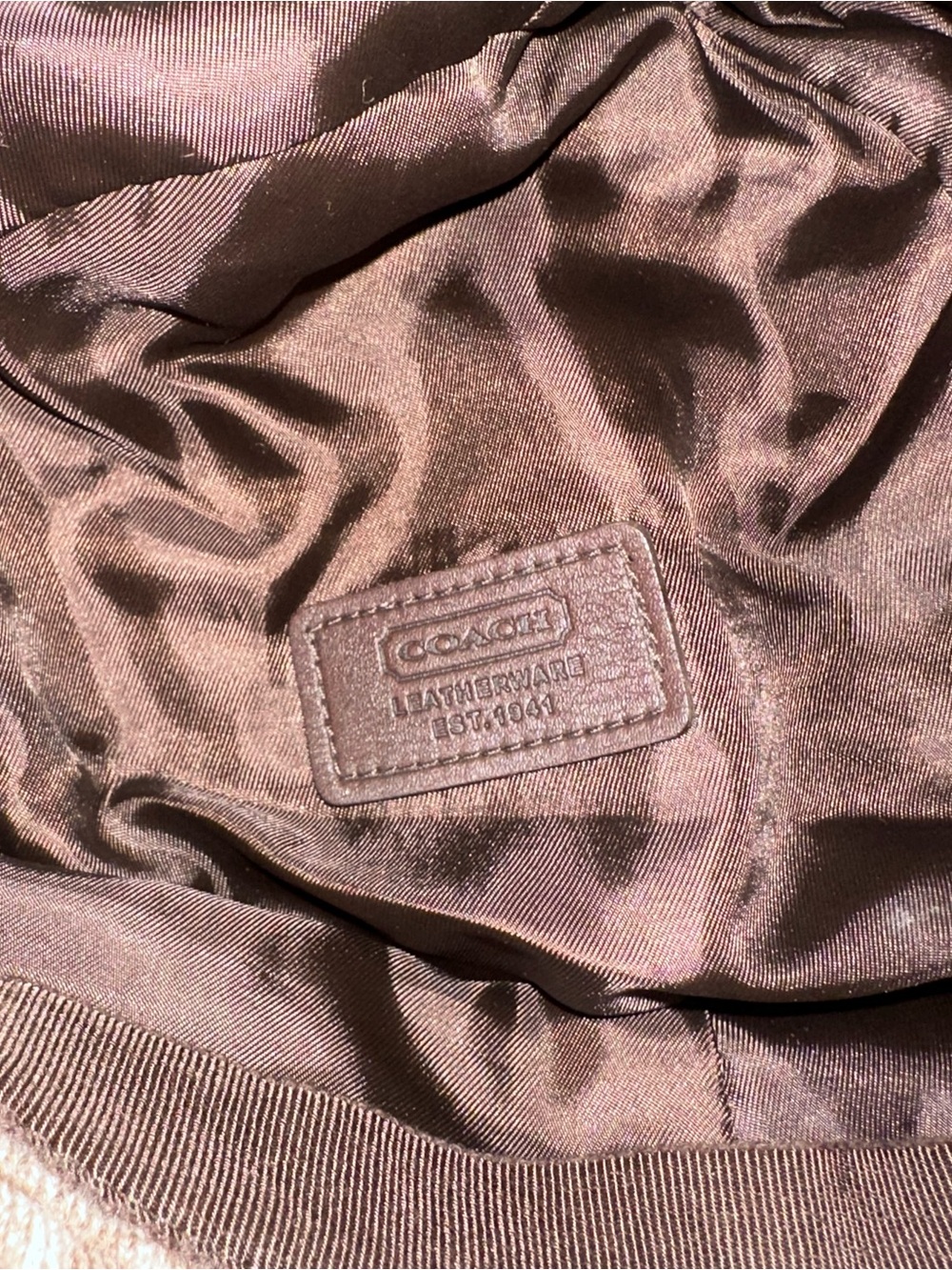 Coach Brown Signature Bucket Hat View 4